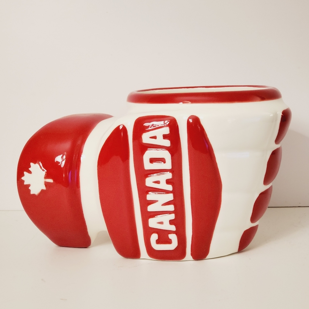 Canada Hockey Glove Ceramic Mug